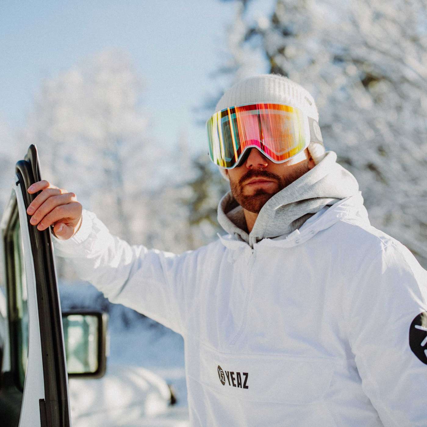 AVAWAY Skibrille Mit Magnet-Wechselsystem – OTG Geeignet, Anti-beschlagen, Helm-kompatibel & UV-Schutz, Für Damen & Herren