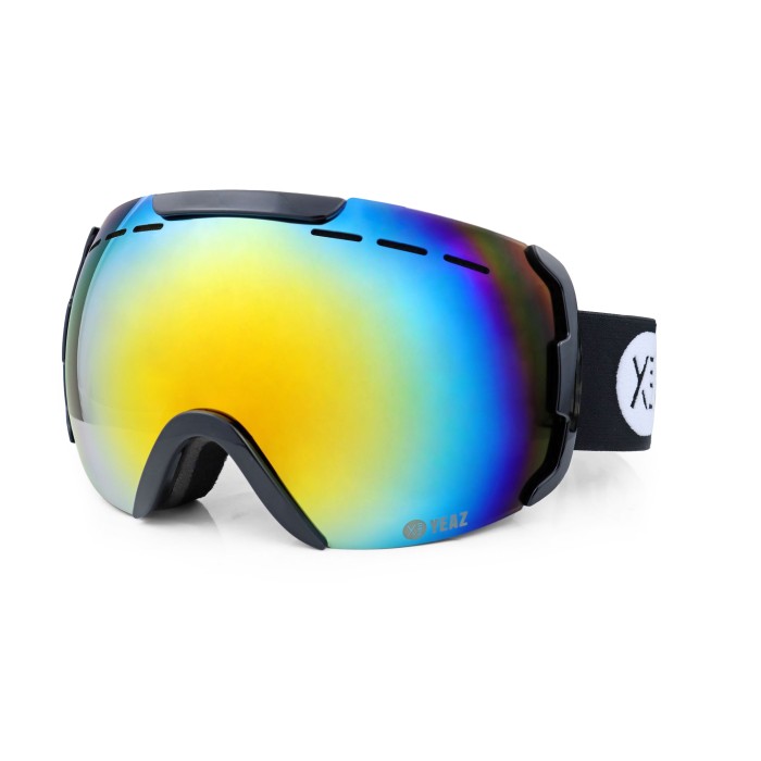 RIDGE Masque de ski / snowboard noir/rouge/blanc