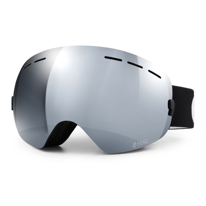 XTRM-SUMMIT Ski- Snowboardbrille ohne Rahmen silber verspiegelt