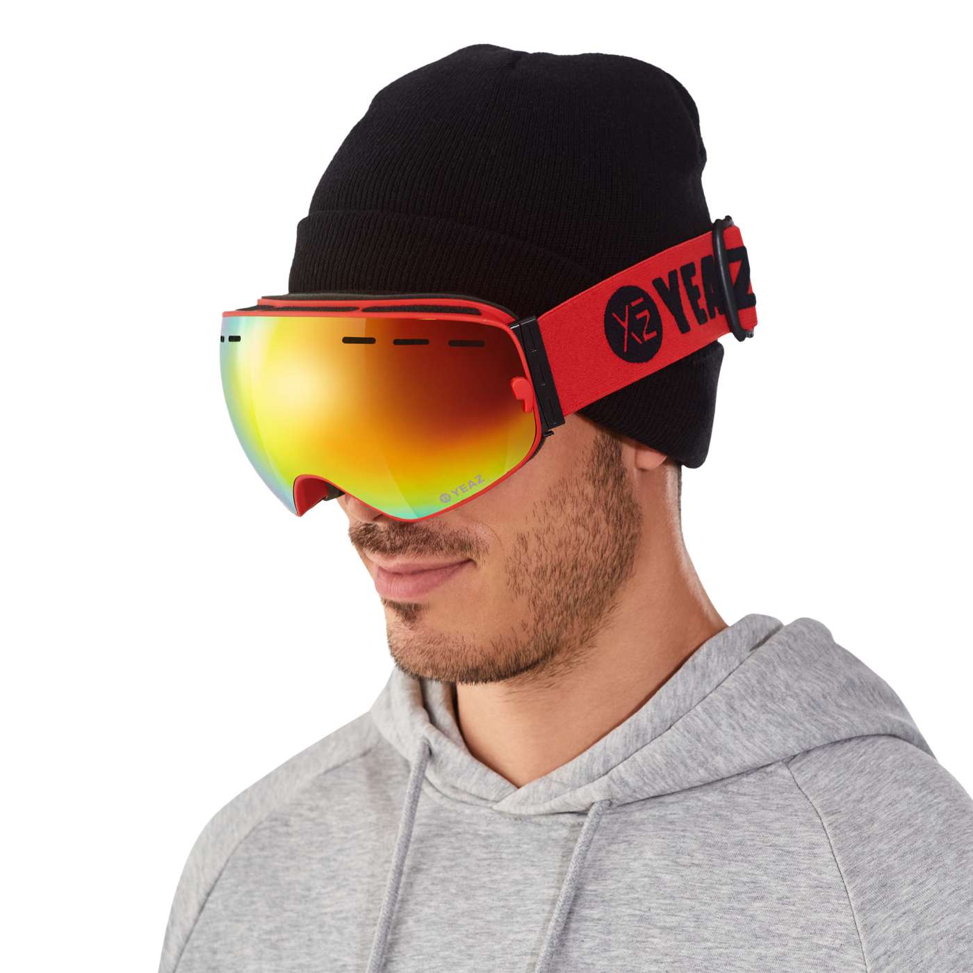 XTRM-SUMMIT Ski- Snowboard goggles with frame red | Ski