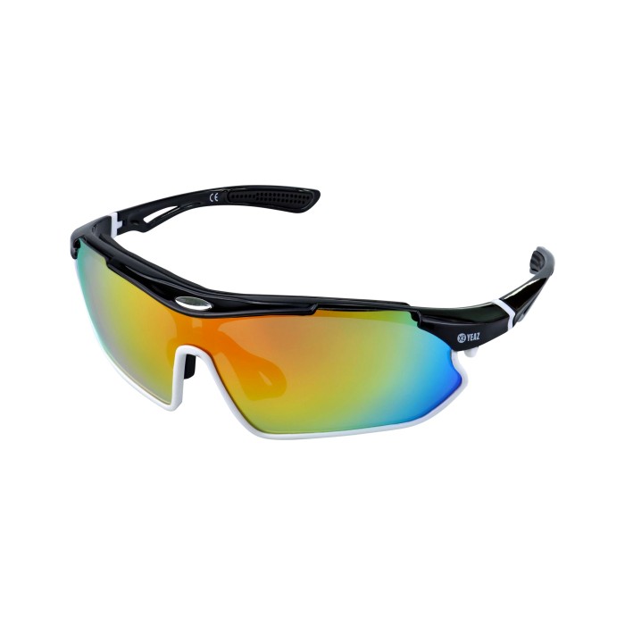 SUNRAY Sport-Sonnenbrille schwarz/weiß/rot