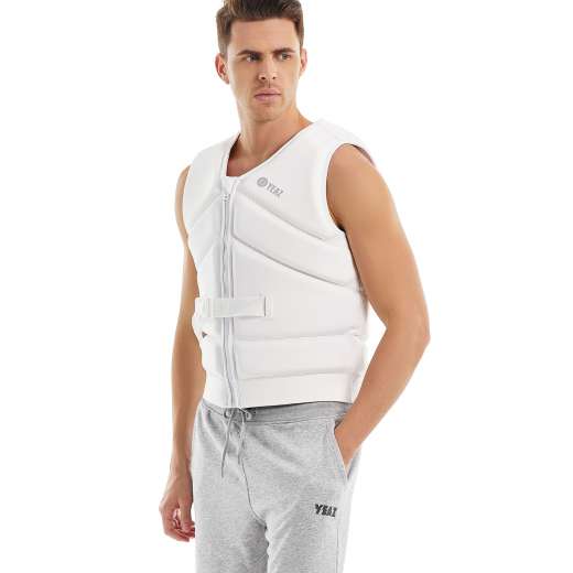【KOOLOSET】Nylon Light String Vest FallTech 7018LXL - Hi-Vis Lime Class 2 Vest with 3D Standard
