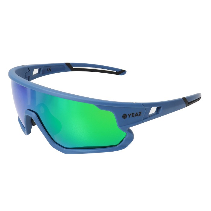SUNRISE Cyan Blue/Green Sports Sunglasses