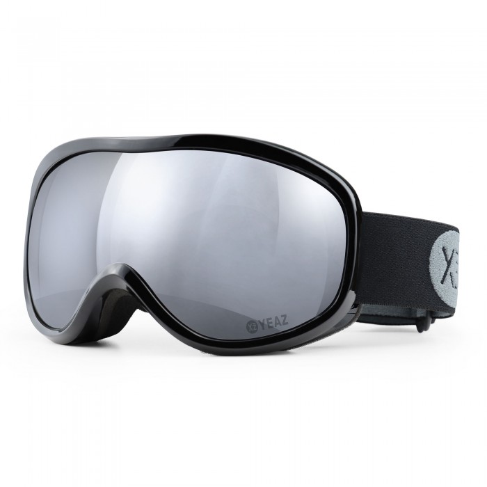 STEEZE Ski- und Snowboard-Brille silber/schwarz