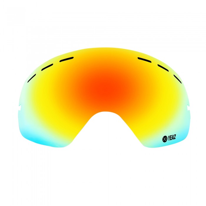 XTRM-SUMMIT Écran de remplacement pour masque de ski XTRM-SUMMIT avec monture rouge