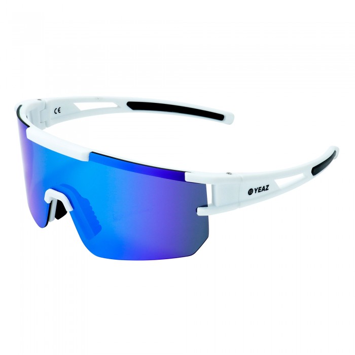 SUNSPARK Sports Sunglasses Bright White/Blue