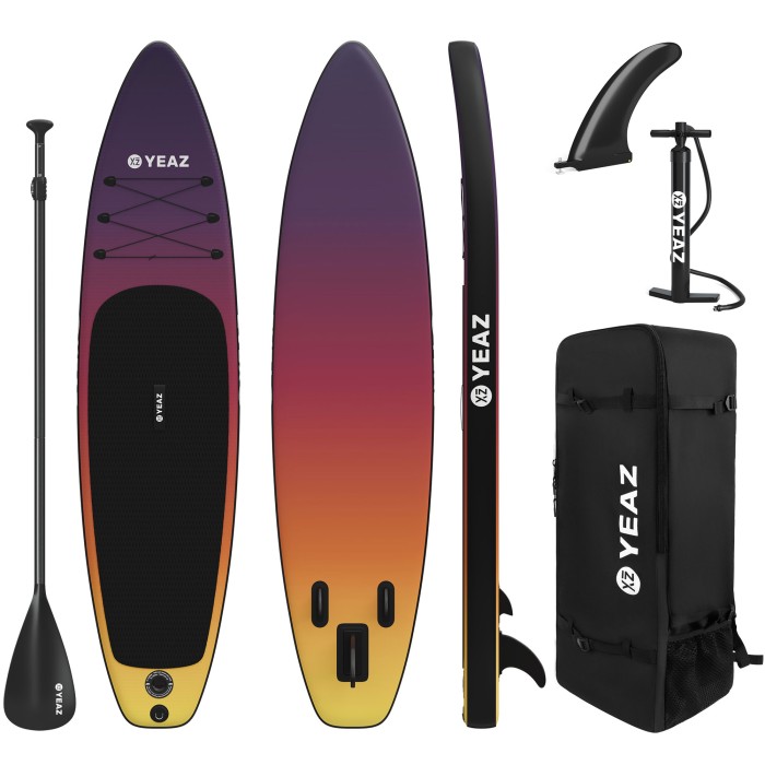 SUNSET BEACH - EXOTRACE PRO - SET Planche de Stand-Up Paddle et accessoires