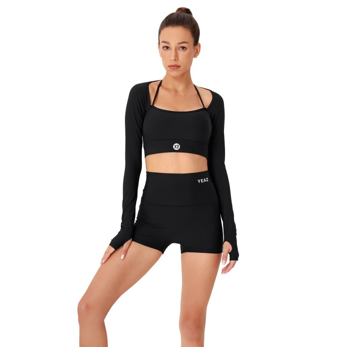 CLUB LEVEL SET Long Top + Shorts