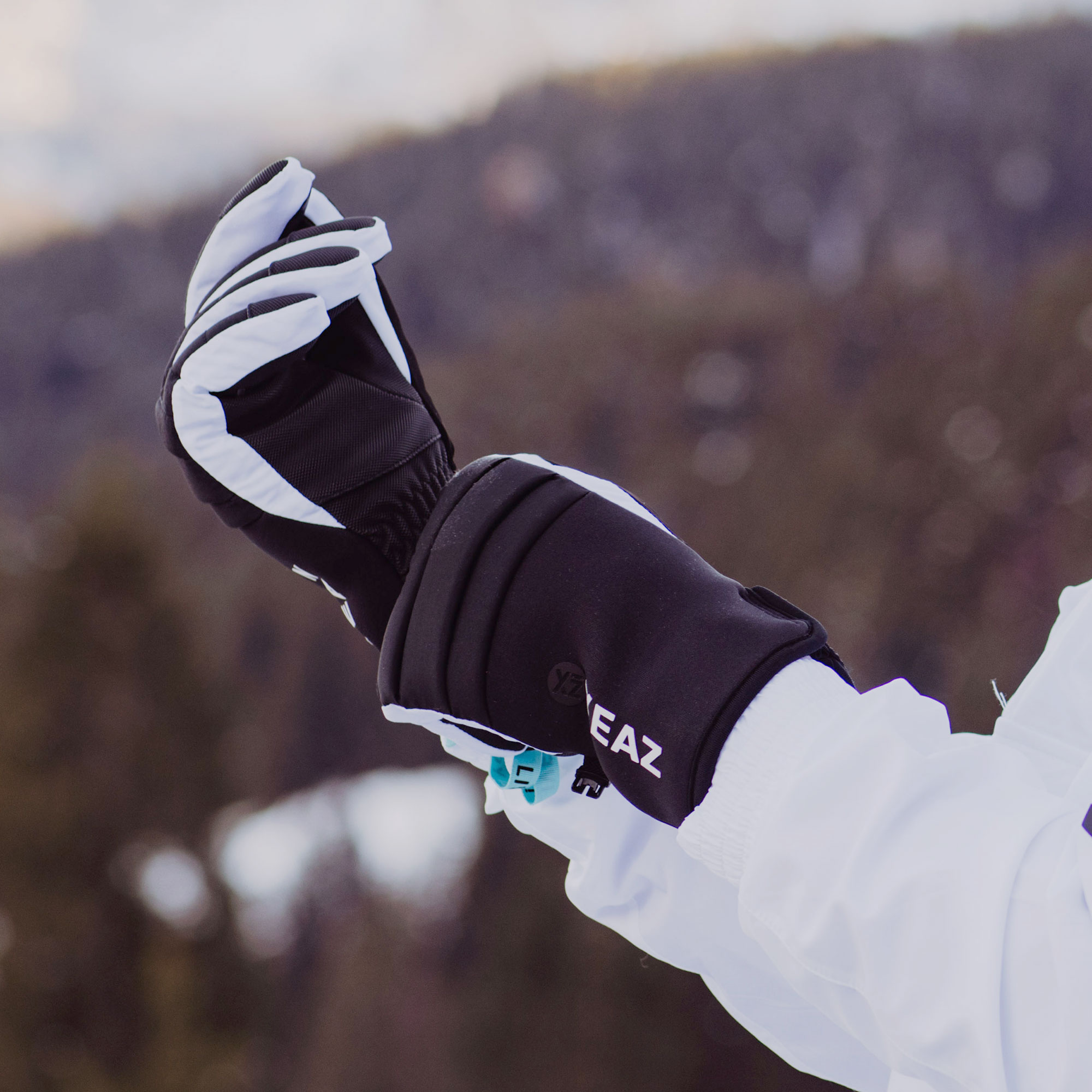 YONGYAO Motorrad-Handschuhe – Touchscreen-fähig, Atmungsaktiv, Mit Protektoren, Schwarz