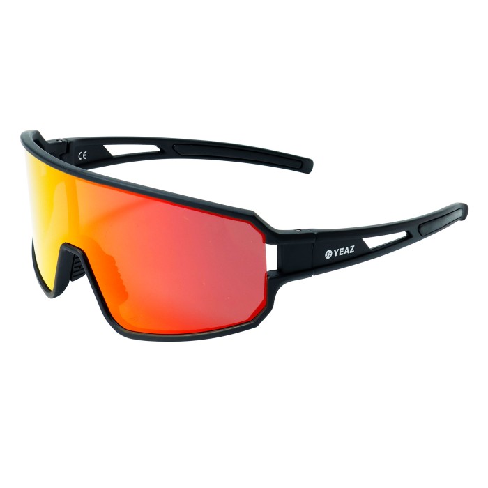 SUNWAVE Sport Sunglasses Black/Red
