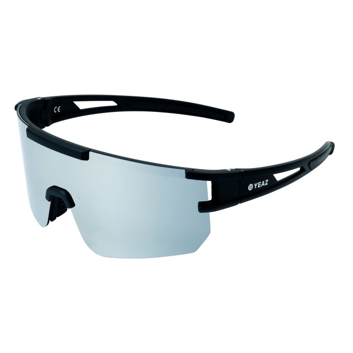 SUNSPARK Lunettes de soleil de sport Black/Silver Mirror