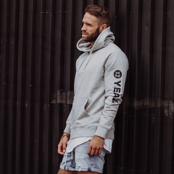 CUSHER Hoodie Sky Grey