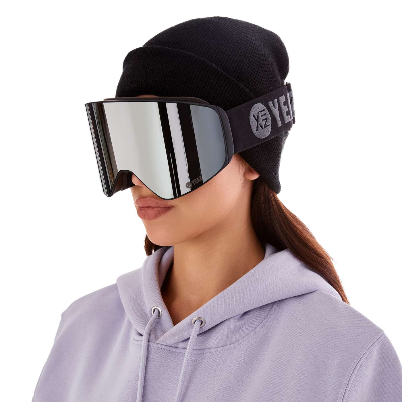 APEX Magnet Ski Snowboard goggles silver / grey | Ski