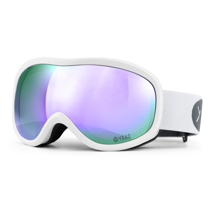 STEEZE ski and snowboard goggles purple/white