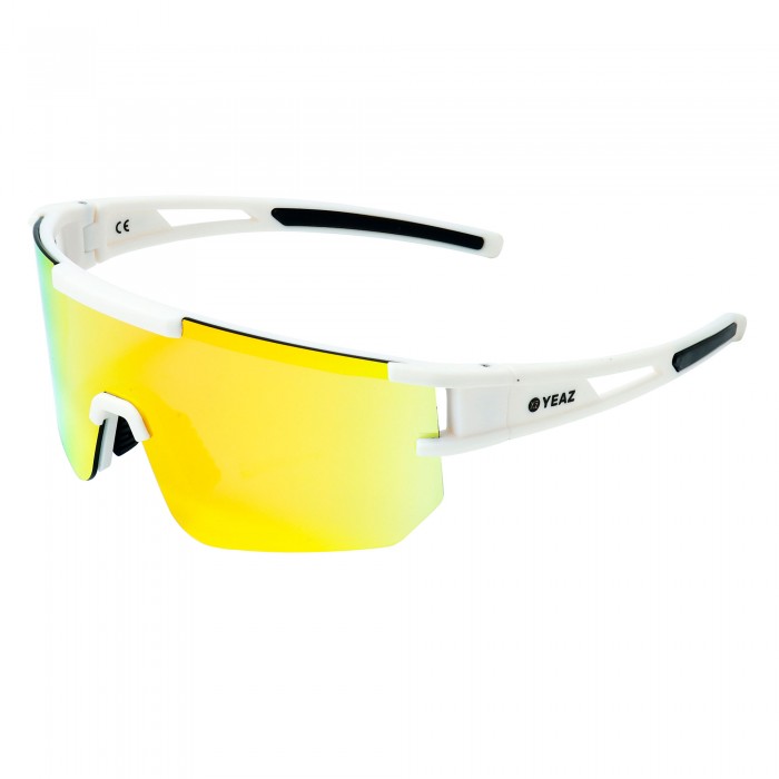 SUNSPARK Sport Sunglasses Cream White/Mango Red