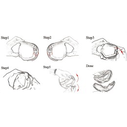 Aperçu: XTRM-SUMMIT Écran photochrome interchangeable pour masque avec monture Aperçu: XTRM-SUMMIT Écran photochrome interchangeable pour masque avec monture
